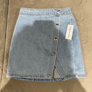 Pacsun denim skirt